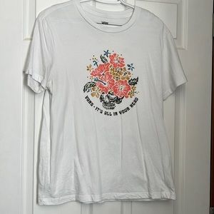 Women’s White XL Vans T-Shirt